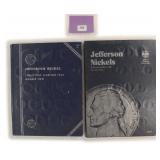 Partial Jefferson Nickel Albums, As Found