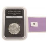 Silver 1964 Kennedy Half Dollar