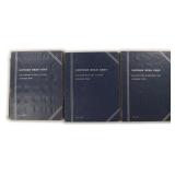 Lincoln Cents Partial Albums, As Found
