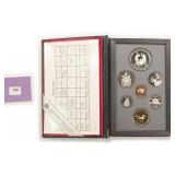 1985 Canada Proof Set with Silver Forge Dollar