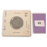 1907 "V" Nickel