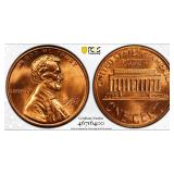 1987 Lincoln Cent PCGS MS-66 RD