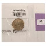 2002-P Sacagawea Dollar in Littleton Packing