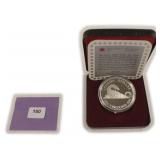 SILVER CANADA Vancouver Train Dollar