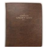 Partial Lincoln Cent Album, As Found