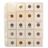 Nineteen (19) One Cents incl.