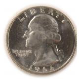 1966 Washington Quarter