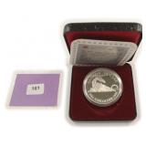 SILVER CANADA Vancouver Train Dollar