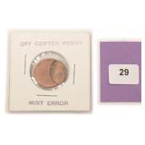 Mint Error Lincoln Cent