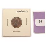 1964-D Lincoln Cent