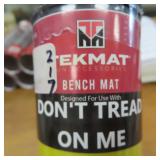 Unused Tekmat Bench Mat, Don't Tread On Me