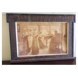 14'x19' Antique Painted Grain Frame with Photo