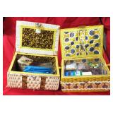 TWO (2) Sewing Baskets with Contents