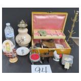 Jewelry Box with Oil Lamp and More!