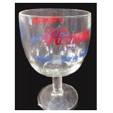 Hamm's Beer Thumbprint Goblet
