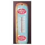 Double Cola Thermometer, USA, 17'x5' WE SHIP