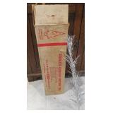 Aluminum Christmas Tree, In Box. NO Color Wheel