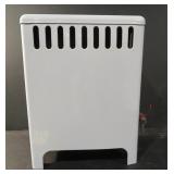 Tyler Texas made Porcelain Heater, 13.5'H