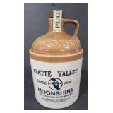 Platte Valley Moonshine Jug, NO SHIPPING