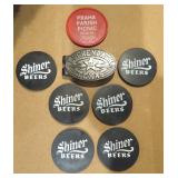 Shiner Beer Tokens, Praha Parish Picnic,