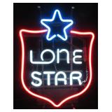 Lone Star Beer Neon Sign (Works) NO SHIP