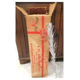 Aluminum Christmas Tree, In Box. NO Color Wheel