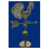 Metal Weathervane Home Decor on Stand, 19.5'H