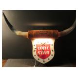 REAL HORNS, Lone Star Clock (lights up and clock