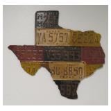 Not Old: Texas License Plate Decor
