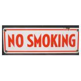 NO SMOKING Porcelain Sign, $14 Shipping