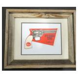 Framed Pearl Rodeo Promotional Paper