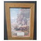 Savage Framed Calendar Page