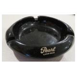 Black Amethyst Glass Pearl Ashtray ($12 SHIP)