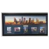 19.5'x42' Houston, Texas Matted Display