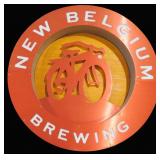 Large Fat Tire Beer New Belgium Brewing Die Cut