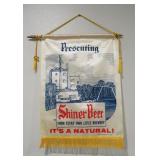 Shiner Beer Banner on Rod Display, 24'x17'