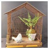 Rusty Bird Cage, 14'x16'x9'