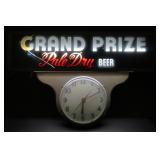17'x25' Grand Prize Pale Dry Beer Lighted Clock
