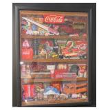 19'x25' Framed Coca Cola Puzzle