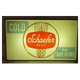 Schaefer Beer Light Up Sign (Works)