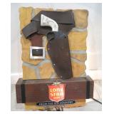 Lone Star Holstered Revolver Sign, 13'x18'