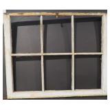 SIX Pane Old Wind Frame, 23'x27.5'