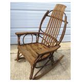 Adirondack Bentwood American Rocker, Very Fine