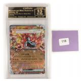 Hearthflame Mask Ogerpon ex 2024 Crown 9.5