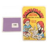 Unopened Pack: Ticky Tacky Tattoos