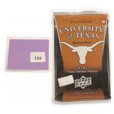 Unopened Pack: UT Upper Deck, 2011