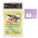2000 Pokemon Ledyba Crown Graded 8