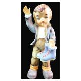 Boy Figurine with Roller Skates