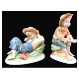 TWO (2) Lefton Figures