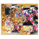 Five (5) Pokemon Tins with Promo Cards